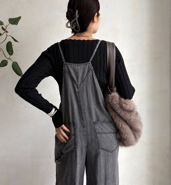  「【WEB限定】ワイドリブボートネックプルオーバー」|ニット・セーター|