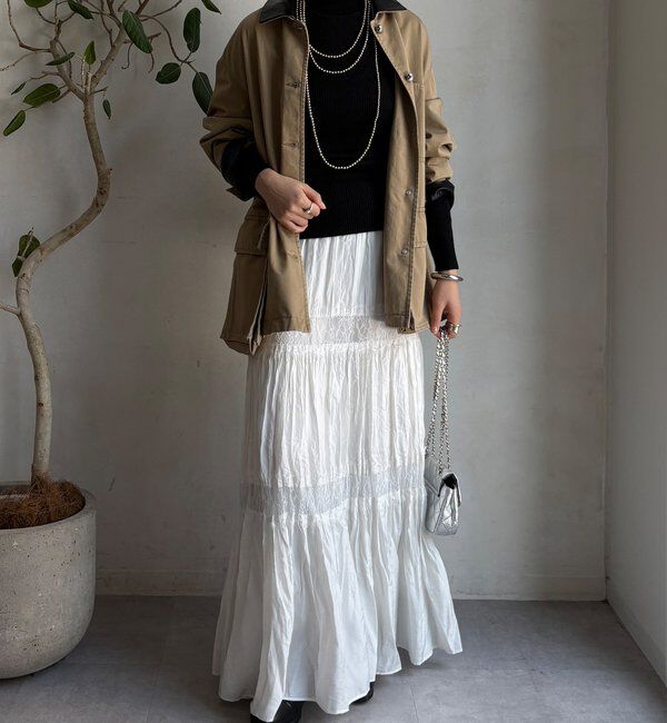  「【WEB限定】ラメタートルネックプルオーバー」|ニット・セーター|