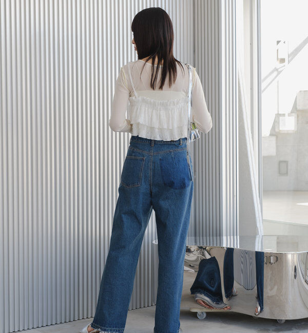  「レースフリルビスチェ」|シャツ・ブラウス|