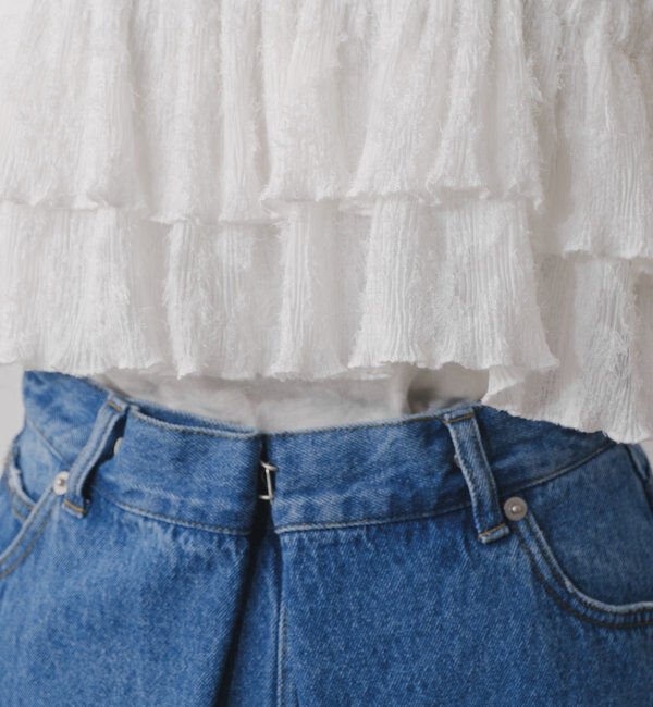  「レースフリルビスチェ」|シャツ・ブラウス|