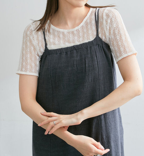  「インド綿チェンナイキャミワンピース」|ワンピース|