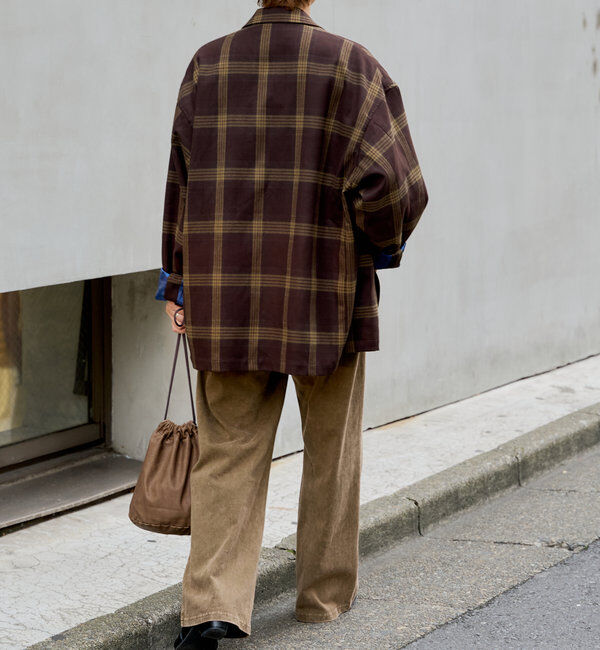  「【WHIMSIC/SETUP対応】アシッドウォッシュドカットーソーパンツ」|チノ|