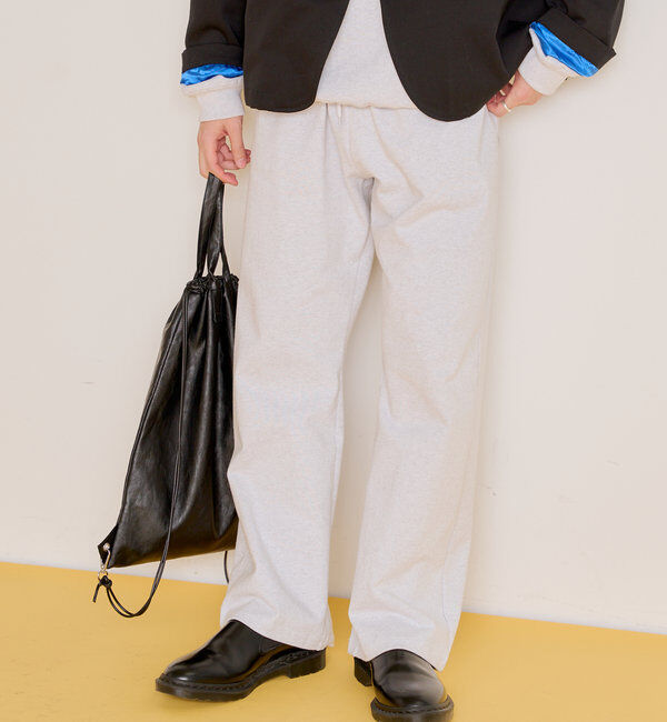  「【WHIMSIC/SETUP対応】アシッドウォッシュドカットーソーパンツ」|チノ|シルバー