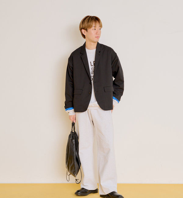  「【WHIMSIC/SETUP対応】アシッドウォッシュドカットーソーパンツ」|チノ|