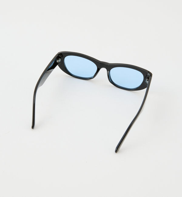  「*【WHIMSIC/丸顔/三角顔/四角顔】オーバルフォックスサングラス」|ピアス|