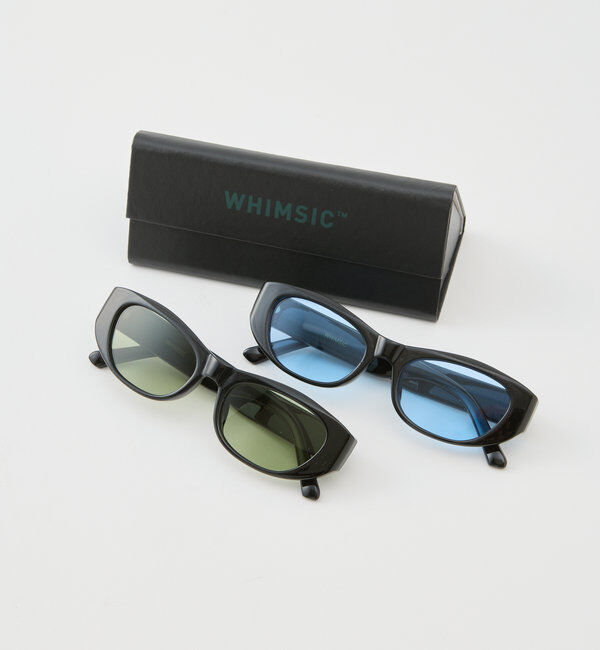  「*【WHIMSIC/丸顔/三角顔/四角顔】オーバルフォックスサングラス」|ピアス|