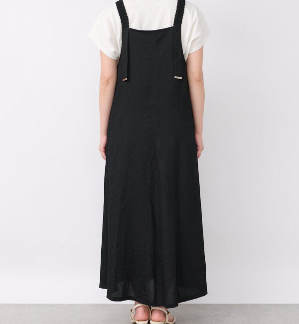  「《お腹周りカバー◎》シャーリングキャミワンピース」|その他|