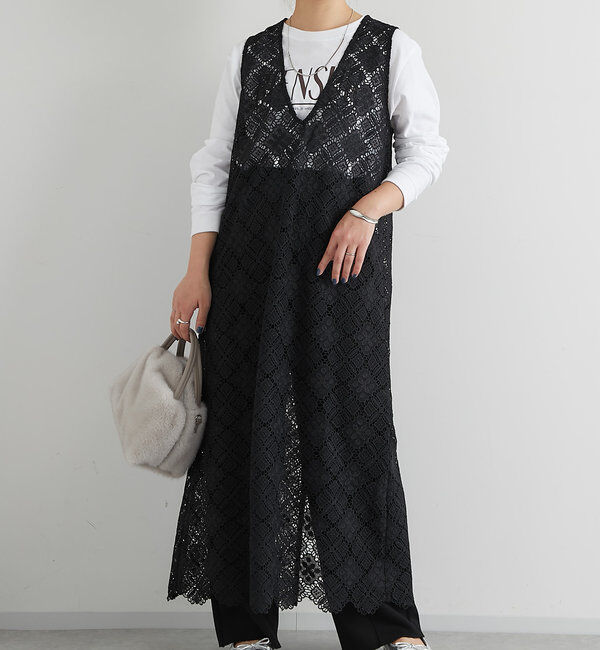  「レイヤードレースワンピース」|その他|