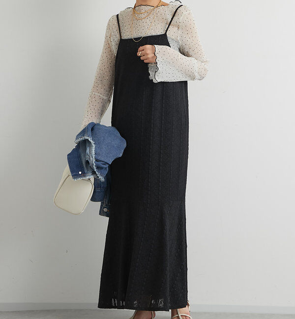  「レースキャミワンピース」|その他|