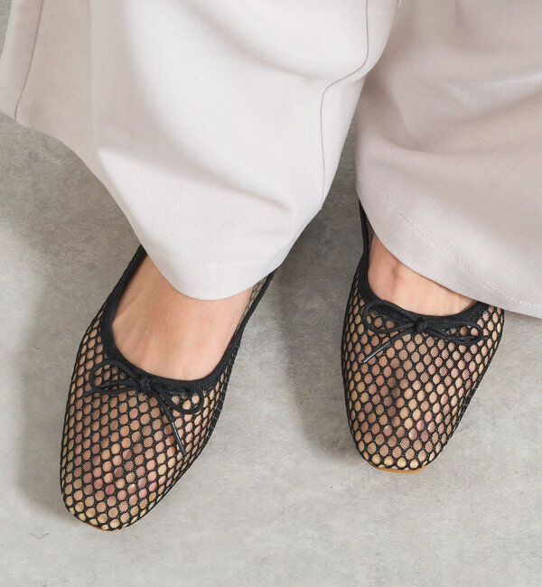  「フィッシュネットバレエシューズ」|その他|