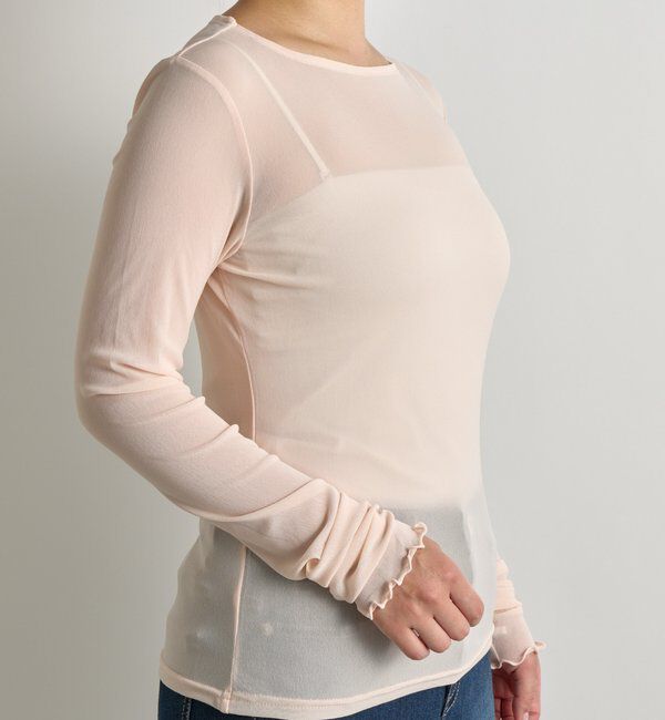  「《丁度良い抜け感◎》シアークルーネックプルオーバー」|Tシャツ・カットソー|