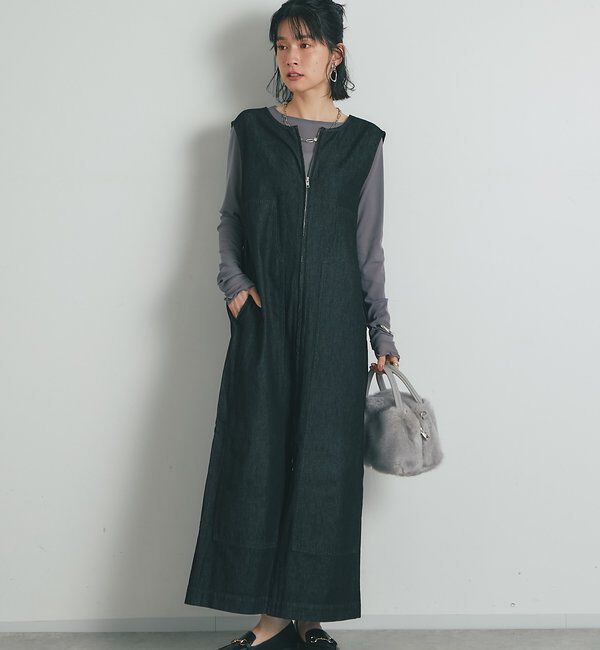  「《丁度良い抜け感◎》シアークルーネックプルオーバー」|Tシャツ・カットソー|