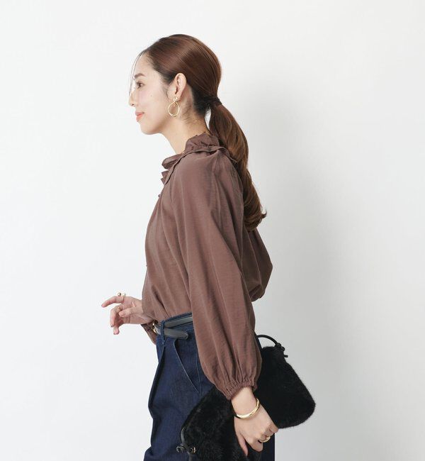  「《大人可愛い◎》ヴィンテージフリルブラウス」|シャツ・ブラウス|