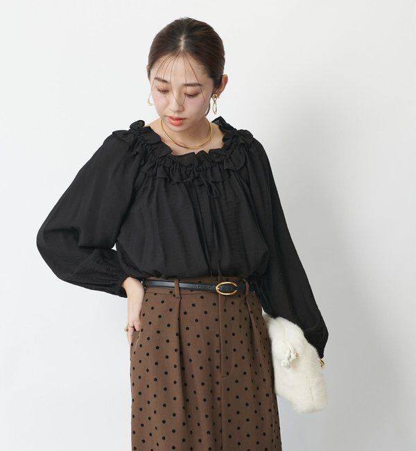  「《大人可愛い◎》ヴィンテージフリルブラウス」|シャツ・ブラウス|