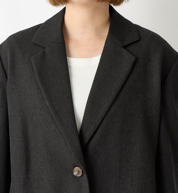 「《ワンランク上の着こなしに◎》ウールライクシングルジャケット」|その他|