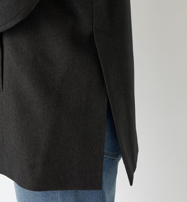  「《ワンランク上の着こなしに◎》ウールライクシングルジャケット」|その他|