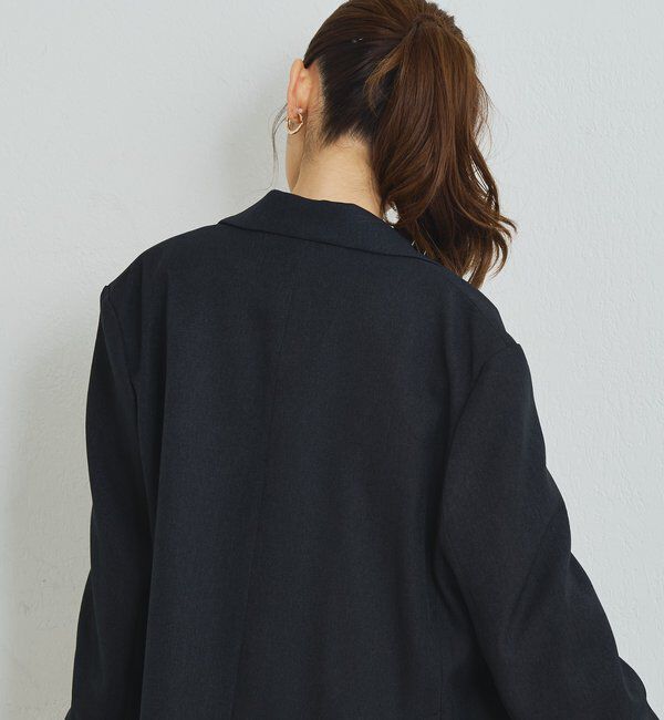  「《ワンランク上の着こなしに◎》ウールライクシングルジャケット」|その他|