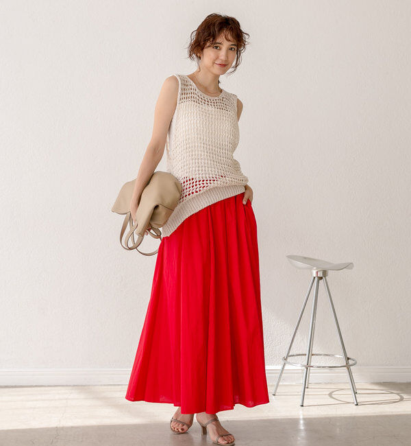  「【カップ付きで楽ちん】カップインブラトップ」|キャミソール|