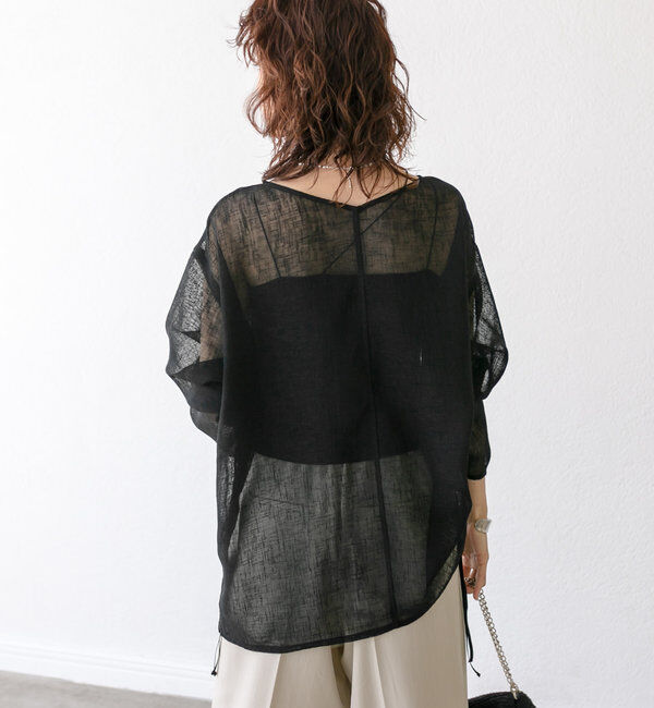  「【カップ付きで楽ちん】カップインブラトップ」|キャミソール|