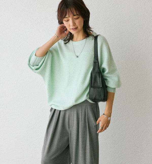  「【存在感が光る】ボールチャームスライドネックレス」|ネックレス|