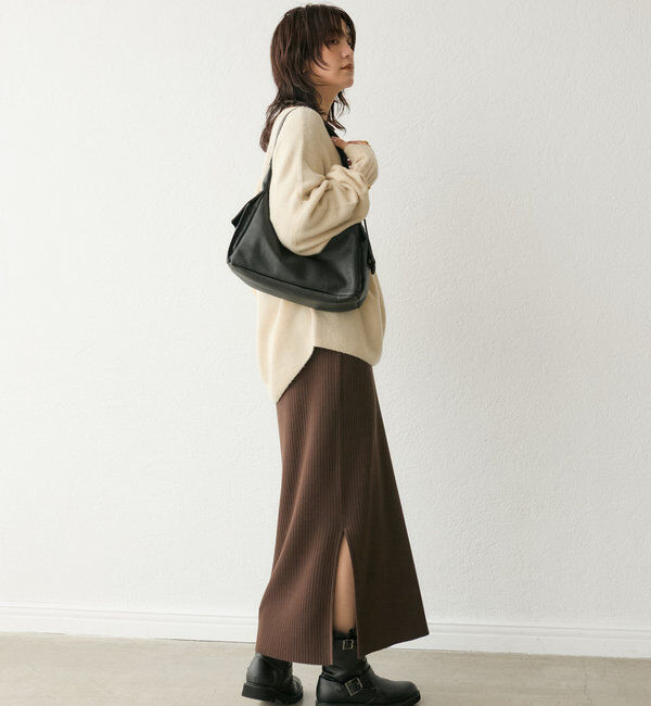  「【着心地抜群】バックテールワイドニット」|ニット・セーター|