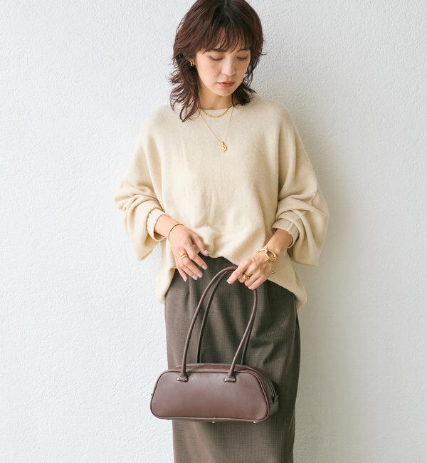  「【着心地抜群】バックテールワイドニット」|ニット・セーター|