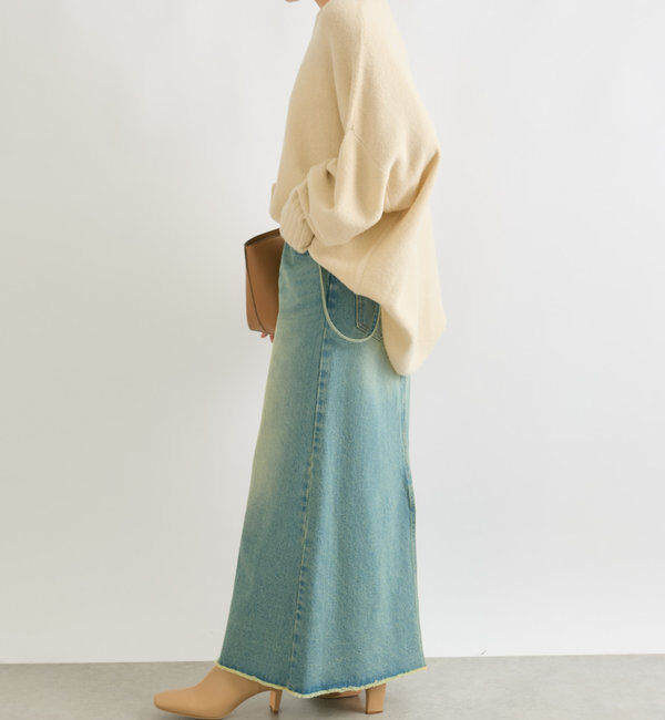  「【着心地抜群】バックテールワイドニット」|ニット・セーター|