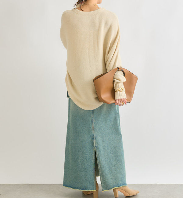  「【着心地抜群】バックテールワイドニット」|ニット・セーター|