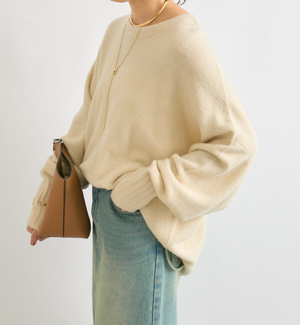  「【着心地抜群】バックテールワイドニット」|ニット・セーター|