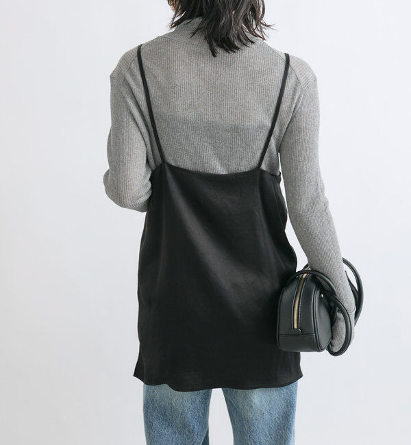  「【レイヤードにも使える】シアータートルニット」|ニット・セーター|