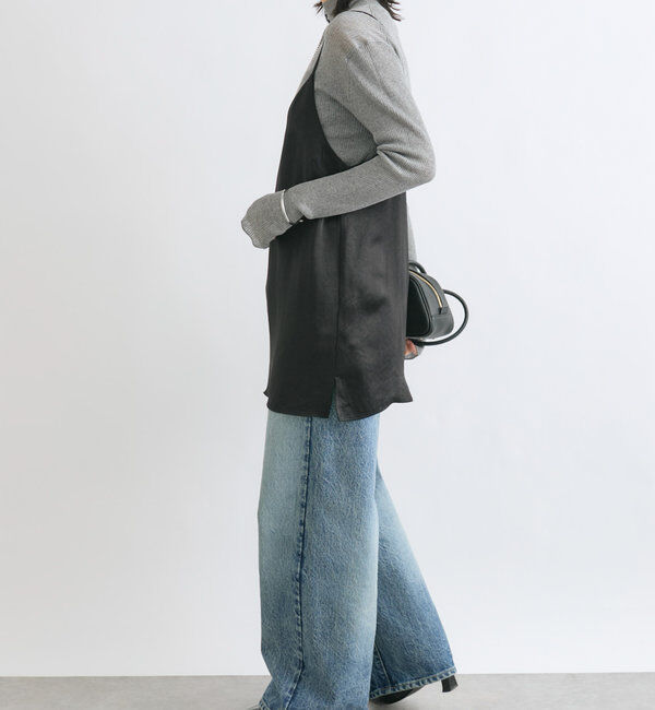  「【レイヤードにも使える】シアータートルニット」|ニット・セーター|