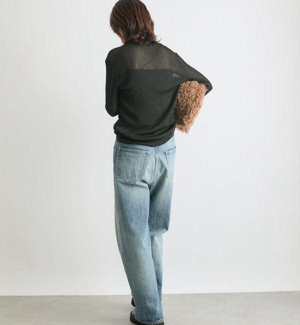  「【レイヤードにも使える】シアータートルニット」|ニット・セーター|