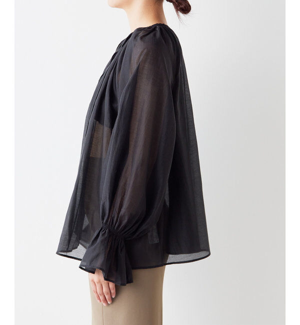  「ラッフルカフスブラウス」|シャツ・ブラウス|