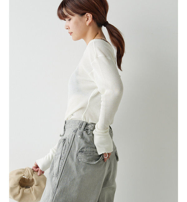  「【PEAS】サーマルプルオーバー」|Tシャツ・カットソー|