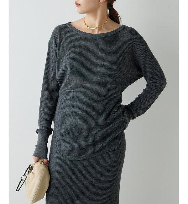  「【PEAS】サーマルプルオーバー」|Tシャツ・カットソー|