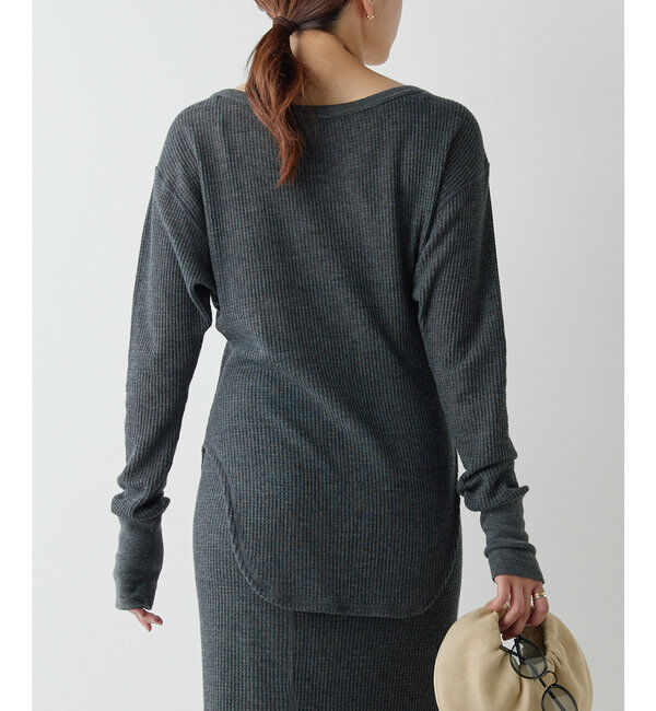  「【PEAS】サーマルプルオーバー」|Tシャツ・カットソー|