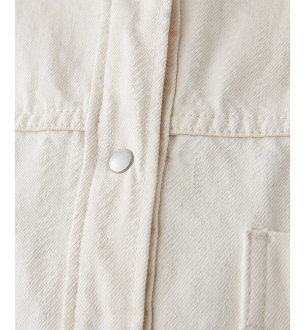  「デニムスキッパーシャツ」|シャツ・ブラウス|