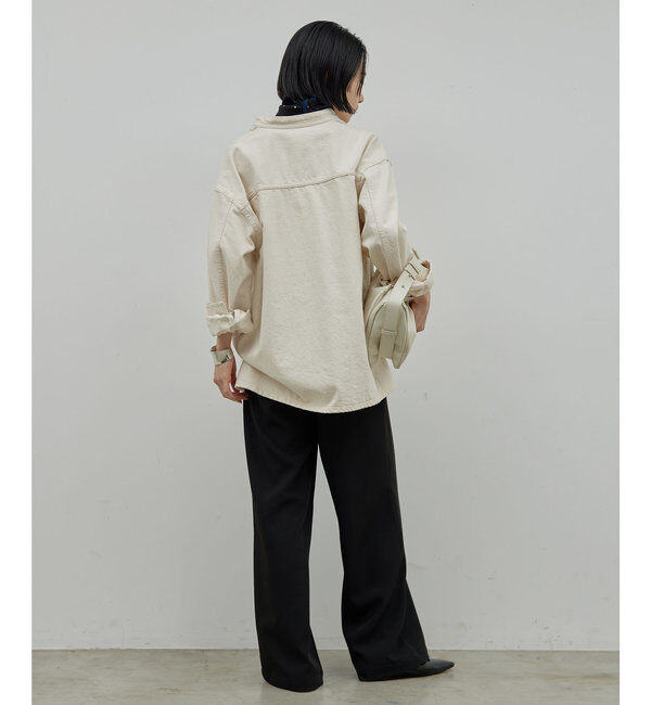  「デニムスキッパーシャツ」|シャツ・ブラウス|