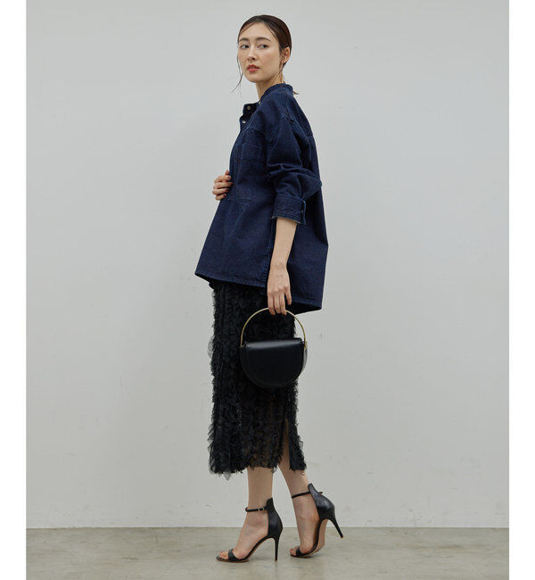  「デニムスキッパーシャツ」|シャツ・ブラウス|