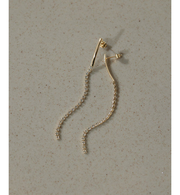  「クリスタルレーンピアス」|リング|