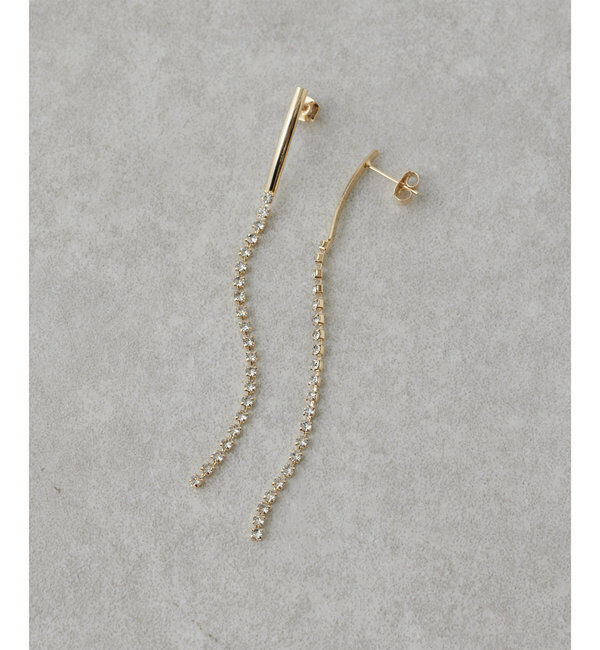  「クリスタルレーンピアス」|リング|