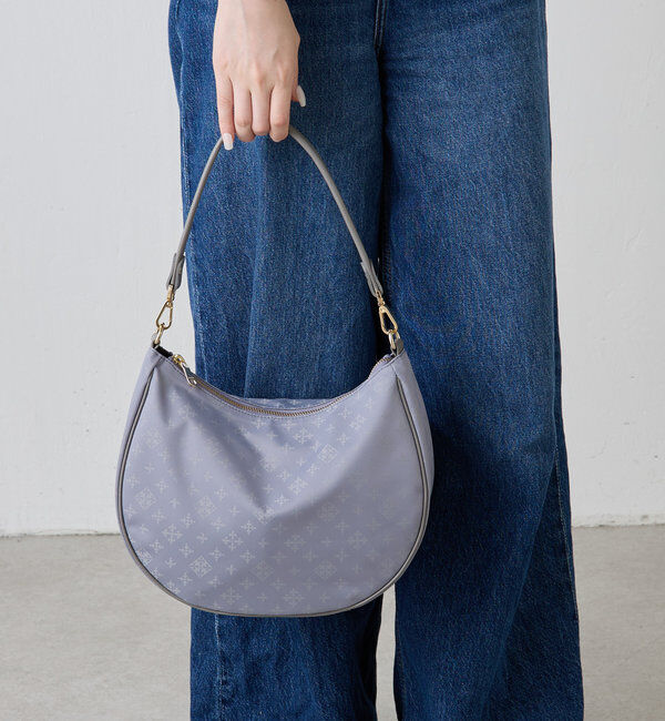  「ナイロンジャガード2WAYショルダーバッグ」|ショルダー・メッセンジャー|パープルその他3