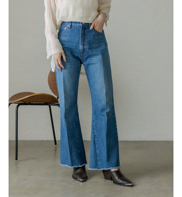  「ai no de kojimaフレア」|デニム|