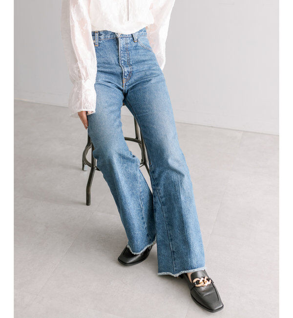  「ai no de kojimaフレア」|デニム|