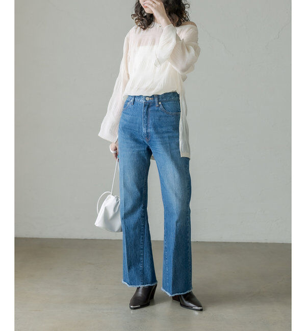  「ai no de kojimaフレア」|デニム|