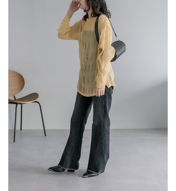  「ai no de kojimaフレア」|デニム|