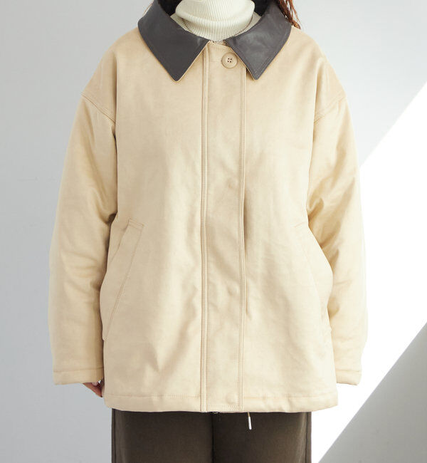  「フェイクスエードミドルコート」|その他|