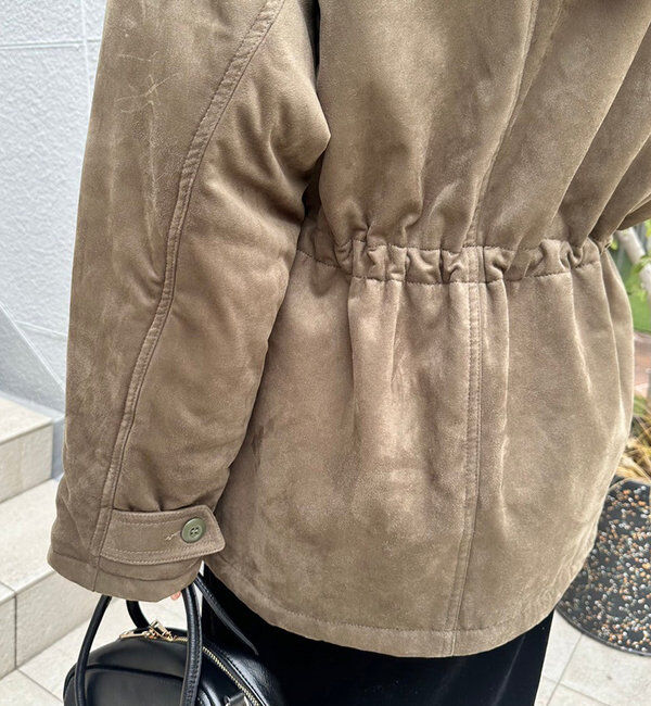  「フェイクスエードミドルコート」|その他|