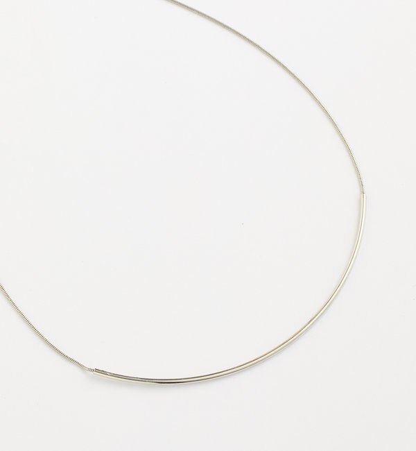  「[Eau]カーブモチーフチョーカーネックレス」|ネックレス|