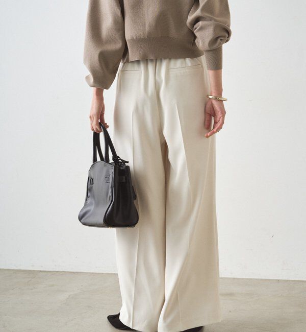  「2タックワイドパンツ」|チノ|